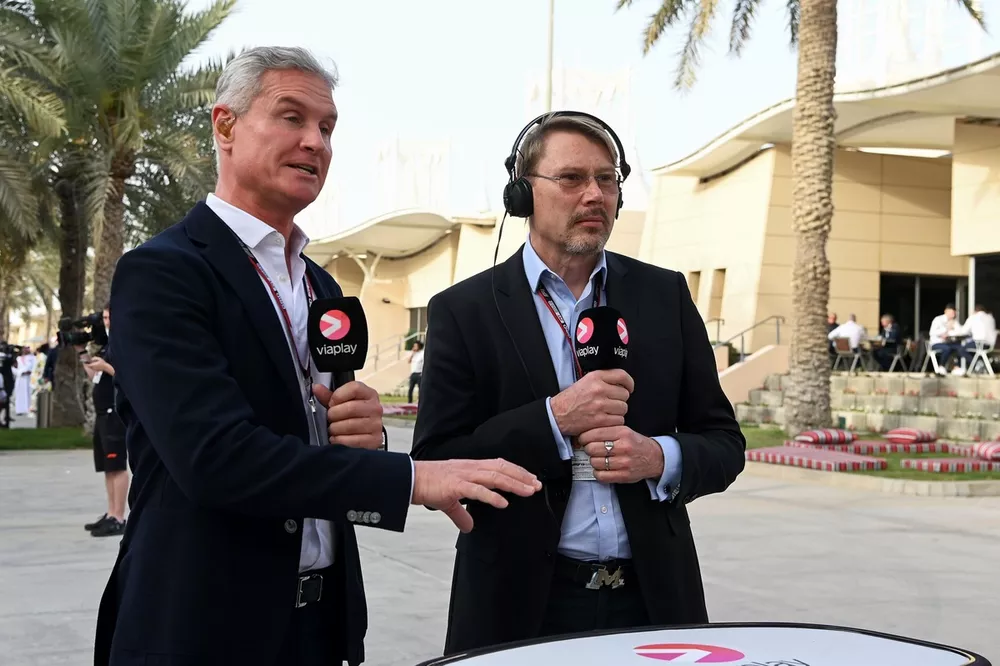 David Coulthard, TV Presenter, Mika Hakkinen