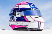 Gasly revela casco tributo a Hubert en Monza