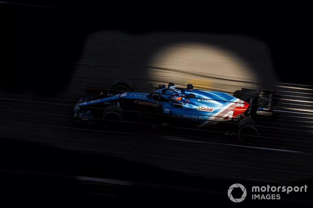 Fernando Alonso, Alpine A521 