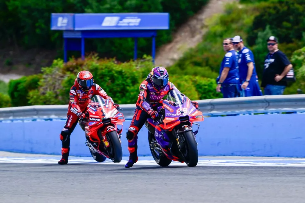 Jorge Mart&iacute;n, Pramac Racing, Francesco Bagnaia, Ducati Team