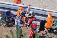 Mir y Alex M&aacute;rquez mantuvieron una conversaci&oacute;n "intensa", de las que "no llevan a ning&uacute;n lado"