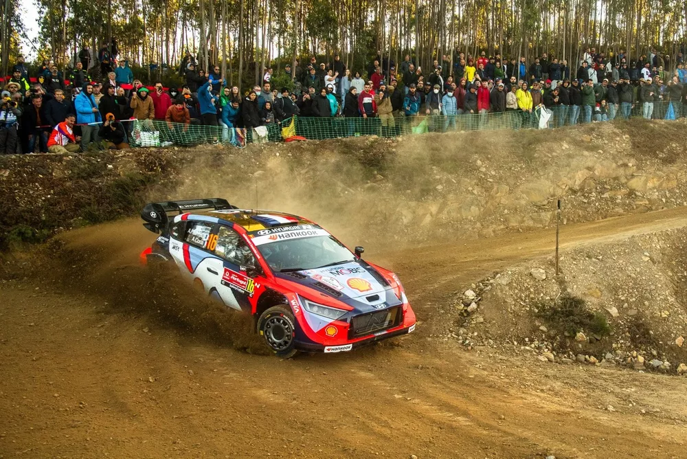 Adrien Fourmaux, Alexandre Coria, Hyundai World Rally Team Hyundai i20 N Rally1