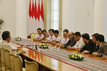 Temui Jokowi, Dorna bahas MotoGP Mandalika