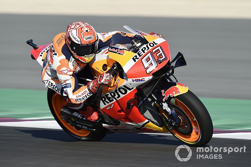 Marquez ondanks crash snelste in derde sessie, ook Lorenzo tegen de vlakte