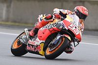 M&aacute;rquez prefiere lluvia en Le Mans para minimizar los da&ntilde;os