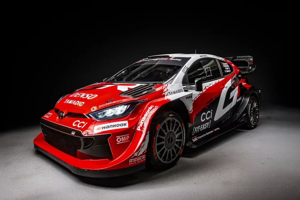 Toyota unveils new look 2026 WRC challenger