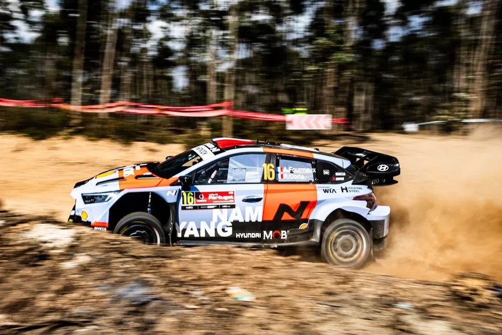 Adrien Fourmaux, Alexandre Coria, Hyundai Shell Mobis World Rally Team Hyundai i20 N Rally1