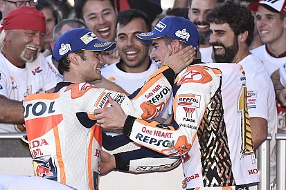 Márquez: “Estoy agradecido a Pedrosa porque me ha enseñado a pilotar la Honda”