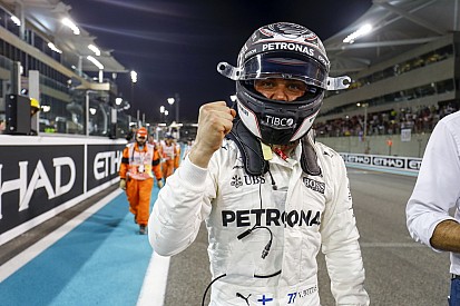 Abu Dhabi GP: Bottas beats Hamilton to final pole of 2017