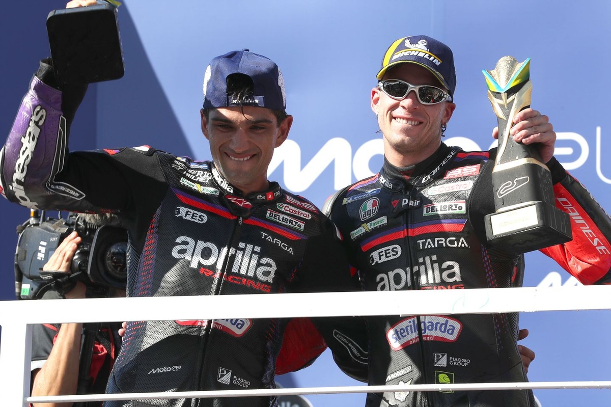 MotoGP | Mondiale: Bezzecchi nuovo leader e Martin completa l'1-2 Aprilia