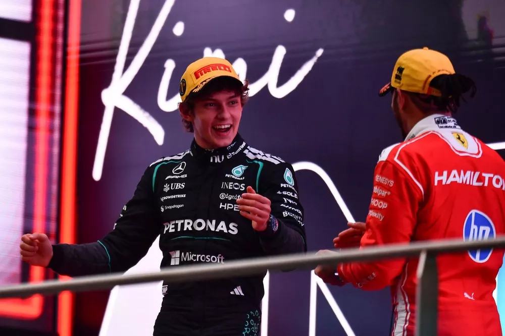 Lewis Hamilton, Ferrari, Andrea Kimi Antonelli, Mercedes