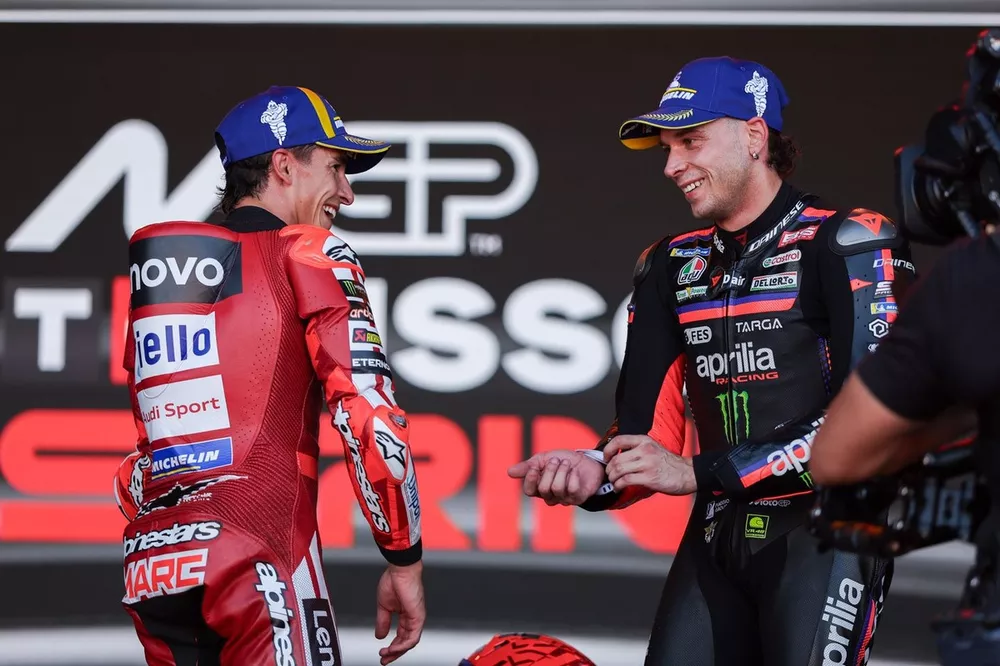 Marco Bezzecchi, Aprilia Racing, Marc Marquez, Ducati Team