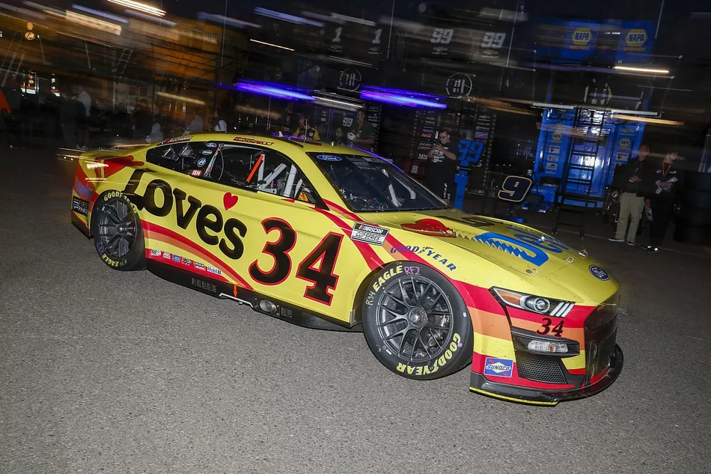 Michael McDowell, Front Row Motorsports, Love's Travel Stops Ford Mustang
