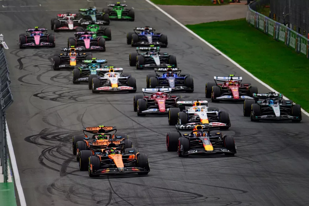 Start van de Dutch GP