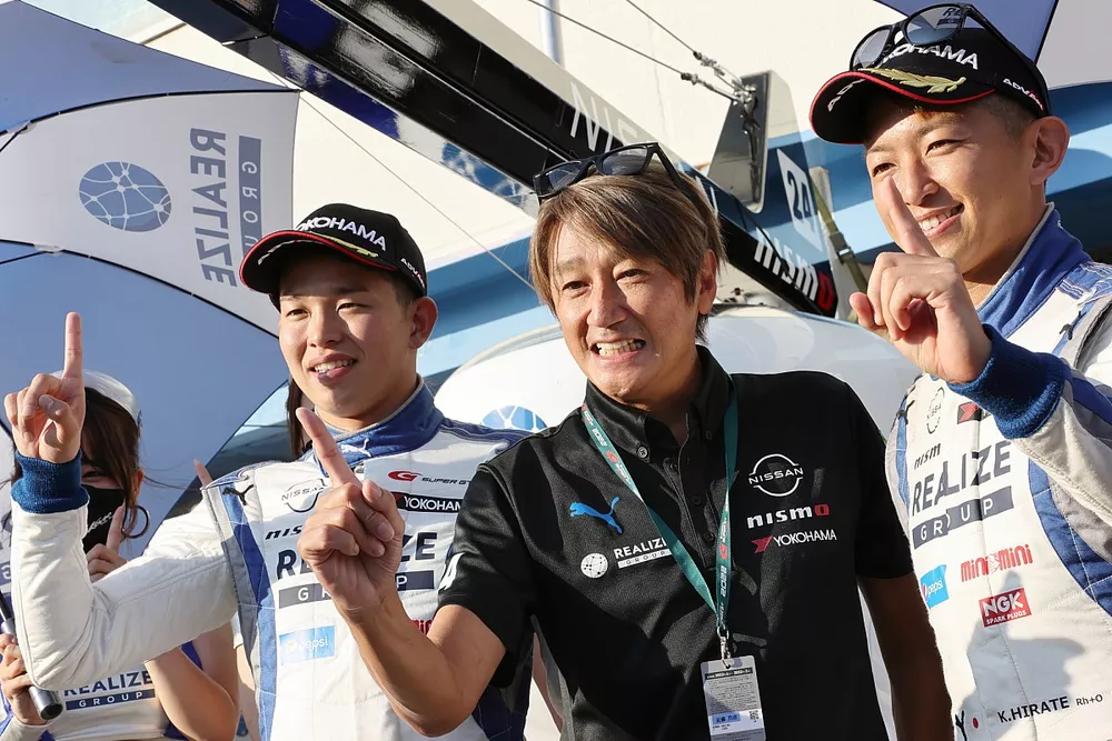 Daiki Sasaki, Kohei Hirate, and Masahiko Kondo, #24 リアライズコーポレーション ADVAN Z