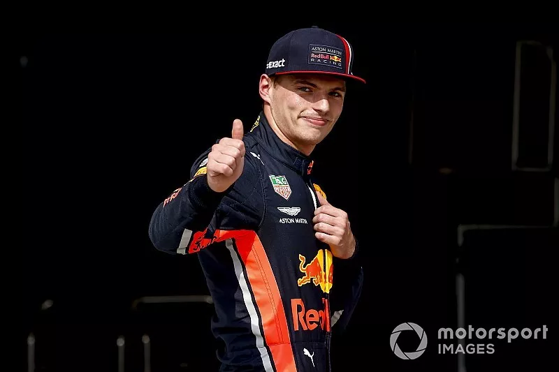 Ganador de la pole Max Verstappen, Red Bull Racing