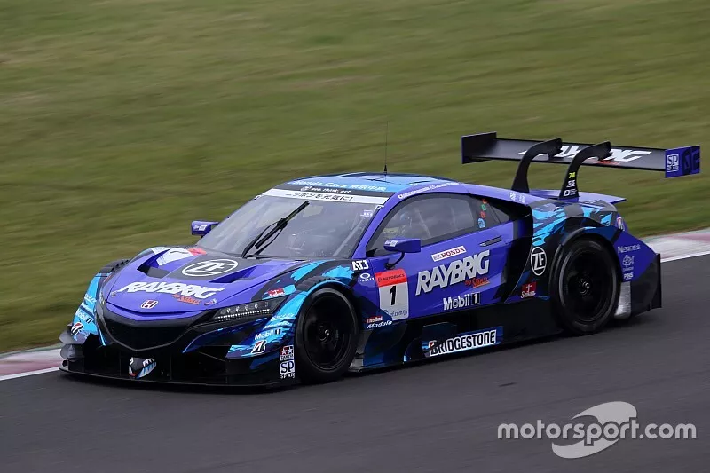 #1 Team Kunimitsu Honda NSX-GT: Jenson Button, Naoki Yamamoto
