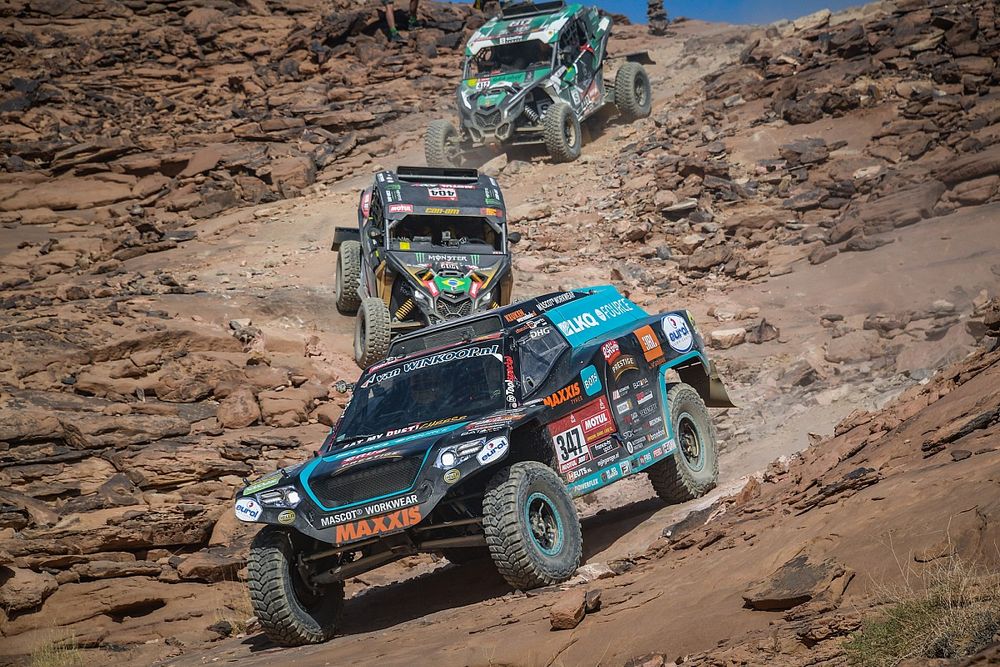 #347 Maxxis Dakar Team Powered By Eurol Jefferies Dakar Rally: Tim Coronel, Tom Coronel