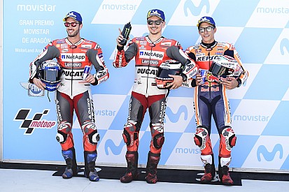 Starting grid MotoGP Aragon 2018