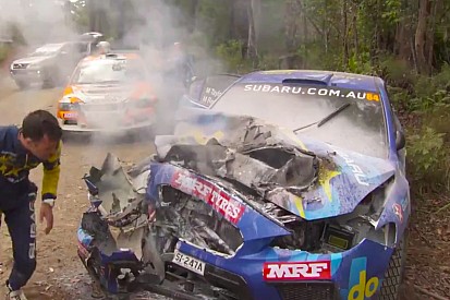 Rally d'Australia: ecco il video del brutto crash di Molly Taylor con la Subaru