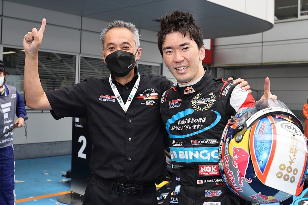 SUPER FORMULA 2022 無限 笹原右京 スーパーフォーミュラ 笹原右京が初優勝。野尻智紀は3位でライバルとの差を広げる