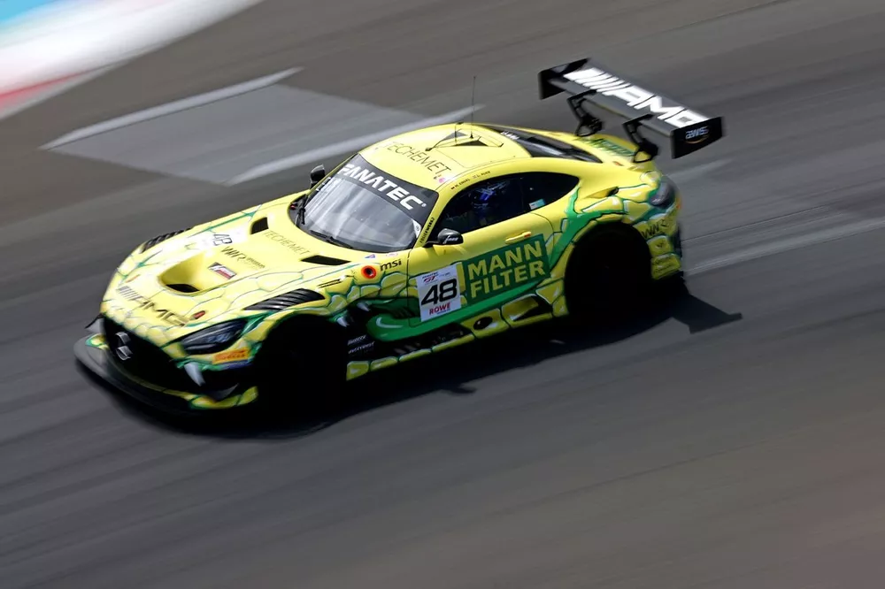 #48 Winward Racing Team MANN-FILTER, Mercedes-AMG GT3 EVO: Lucas Auer, Maro Engel