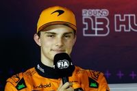 Piastri dosadnie o jeździe Strolla