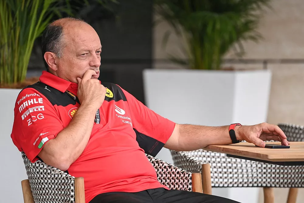 Frederic Vasseur, Team Principal e Direttore Generale, Scuderia Ferrari 