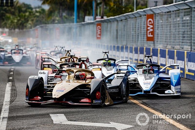 Jean-Eric Vergne, DS TECHEETAH, DS E-Tense FE19, Daniel Abt, Audi Sport ABT Schaeffler, Audi e-tron FE05, Antonio Felix da Costa, BMW I Andretti Motorsports, BMW iFE.18 