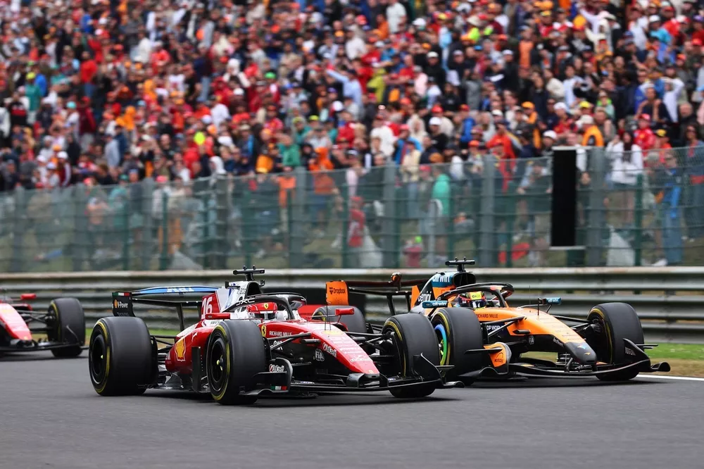 Charles Leclerc, Ferrari, Oscar Piastri, McLaren