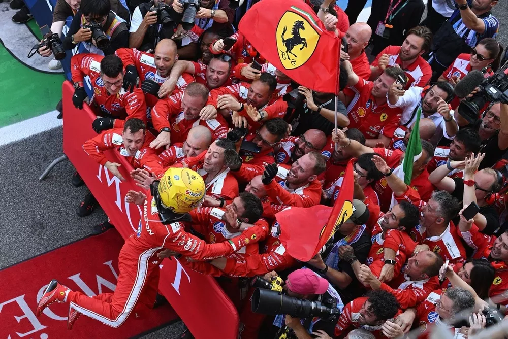 Lewis Hamilton, Ferrari