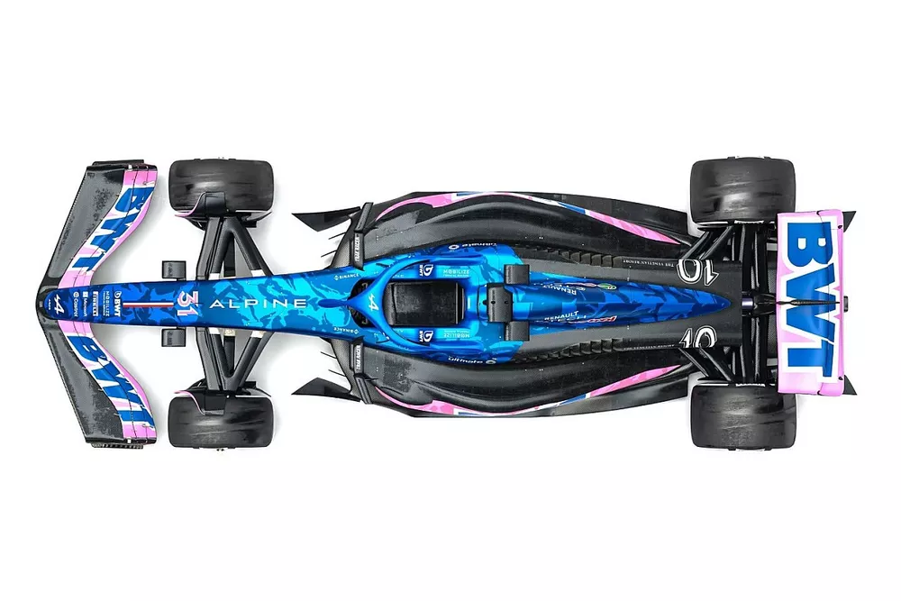 Alpine A523, Decoraci&oacute;n para el GP de Las Vegas