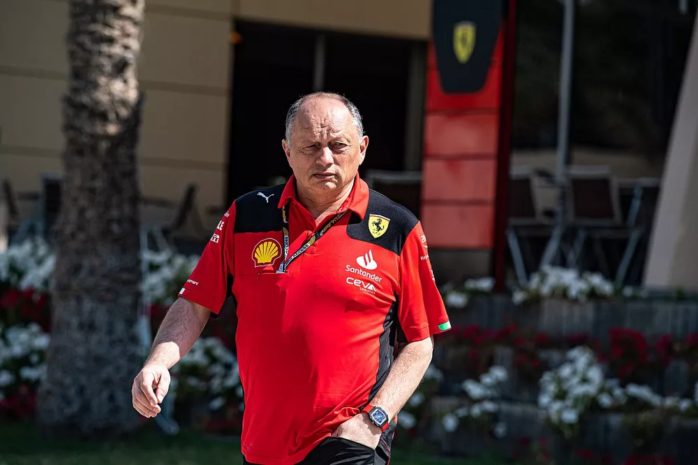Frederic Vasseur, Team Principal e Direttore Generale, Scuderia Ferrari