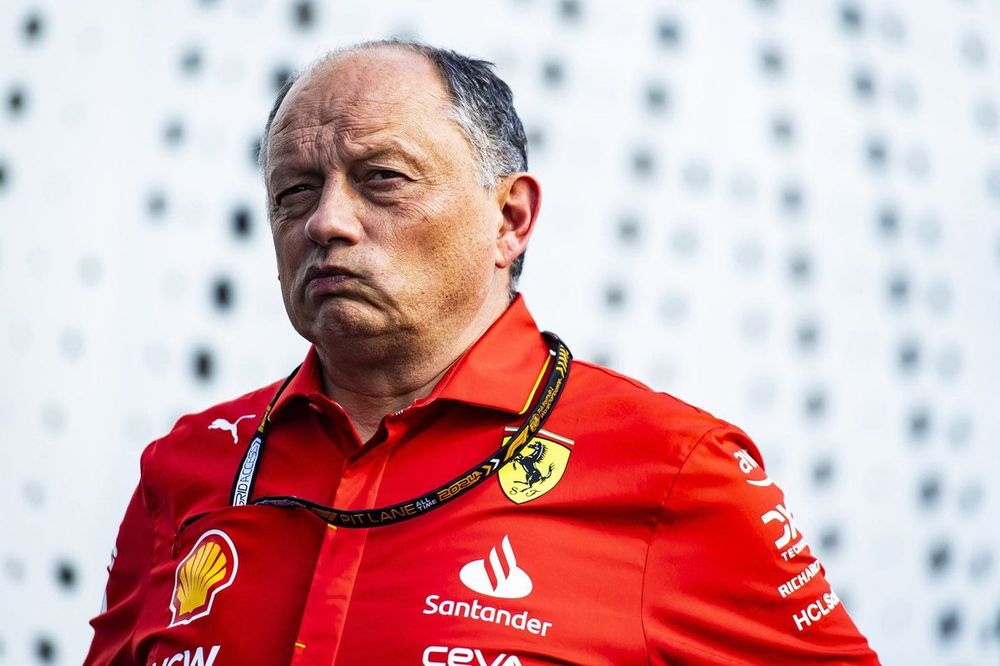Frederic Vasseur, Director del equipo y Director General de la Scuderia Ferrari