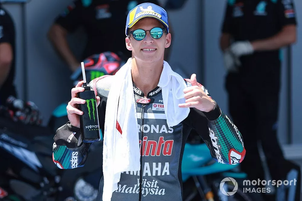 Le poleman Fabio Quartararo, Petronas Yamaha SRT