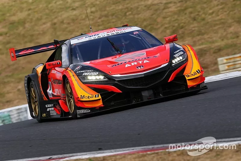 #8 Autobacs Racing Team Aguri Honda NSX Concept GT: Tomoki Nojiri, Takuya Izawa