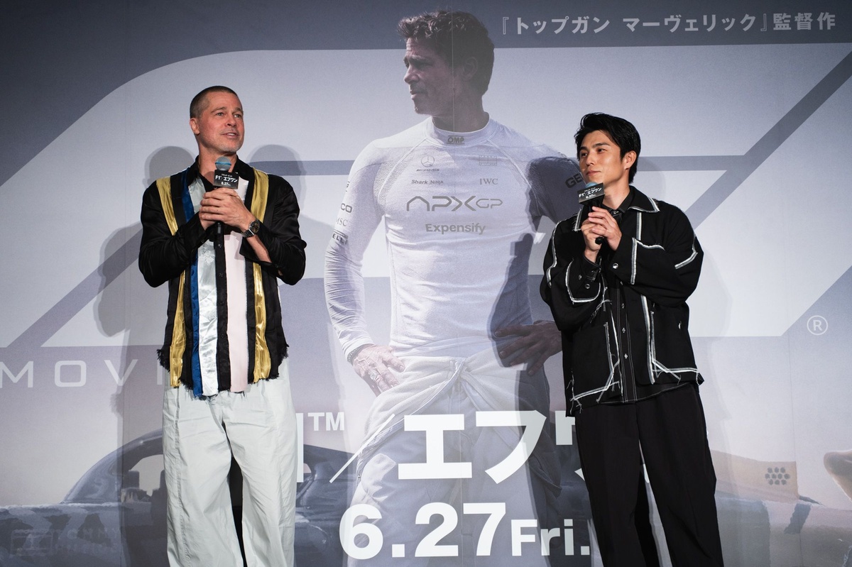 ブラッド・ピット「ニッポンはF1の国……皆さんにようやくこの作品