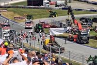 Un incidente con una gr&uacute;a retrasa una de las carreras soporte de la F1 en Austria