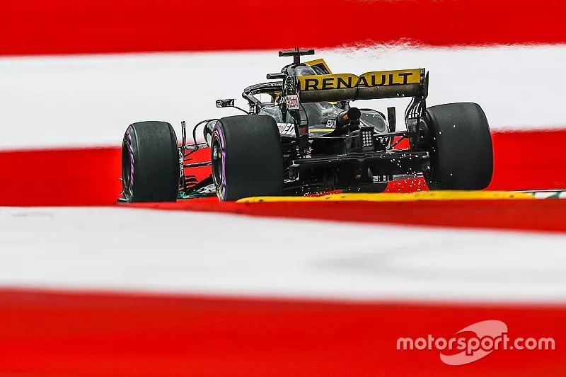 Nico Hulkenberg, Renault Sport F1 Team R.S. 18 fait des &eacute;tincelles