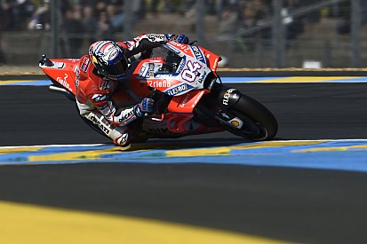 Dovizioso cerró el viernes con un nuevo récord en Le Mans