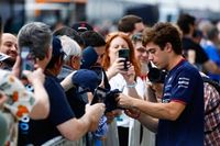 Colapinto espera la visita de futbolistas argentinos en la F1