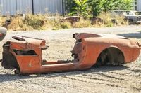 Los restos de este Ferrari de desguace valen 23.000 euros