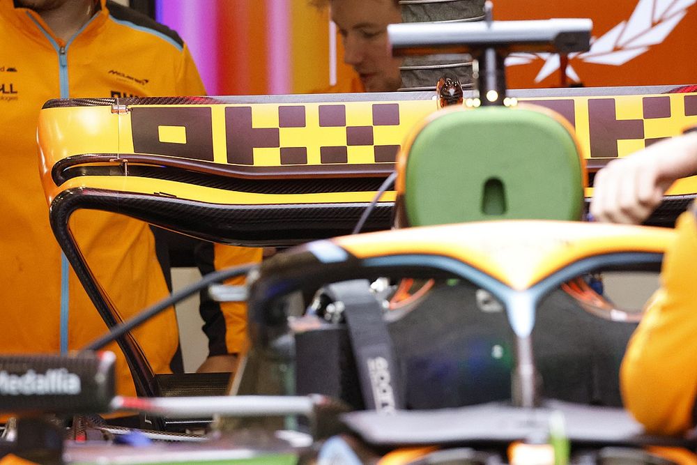 Detalle trasero del McLaren MCL60