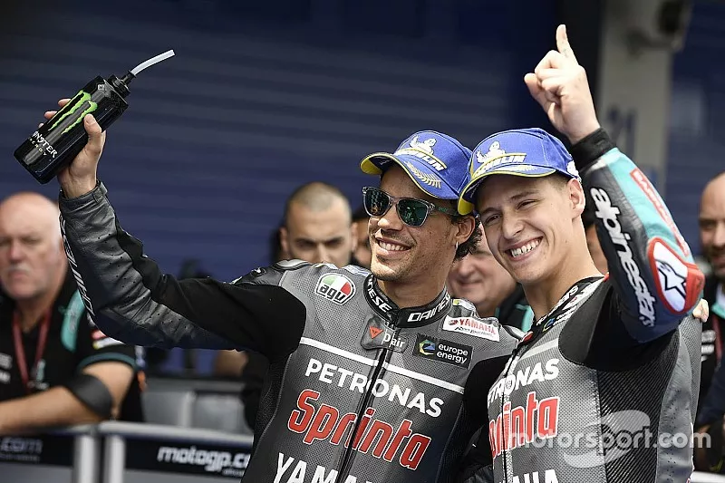 Fabio Quartararo et Franco Morbidelli, Petronas Yamaha SRT, en pole position et deuxi&egrave;me apr&egrave;s les qualifications