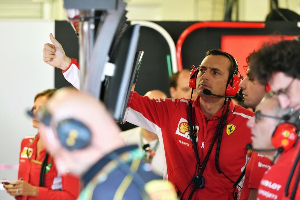 Riccardo Adami, Ferrari Race Engineer 