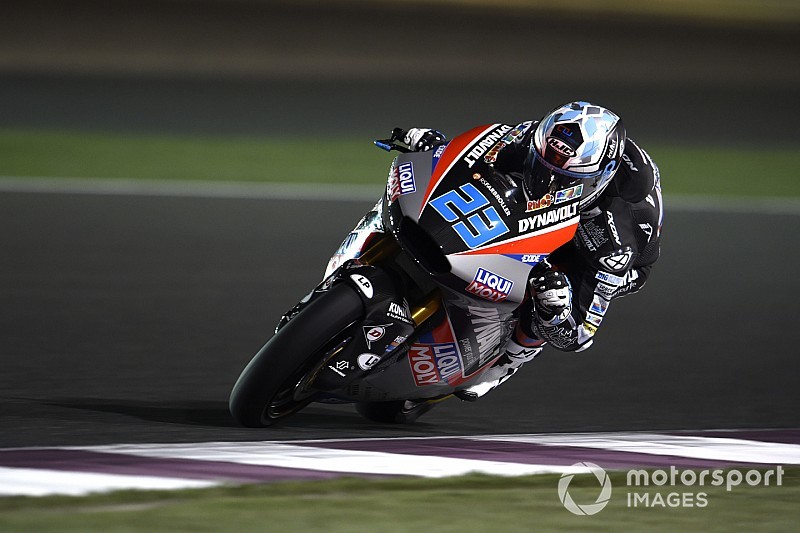 Moto2, Losail: prima pole per Schrotter, Baldassarri in prima fila