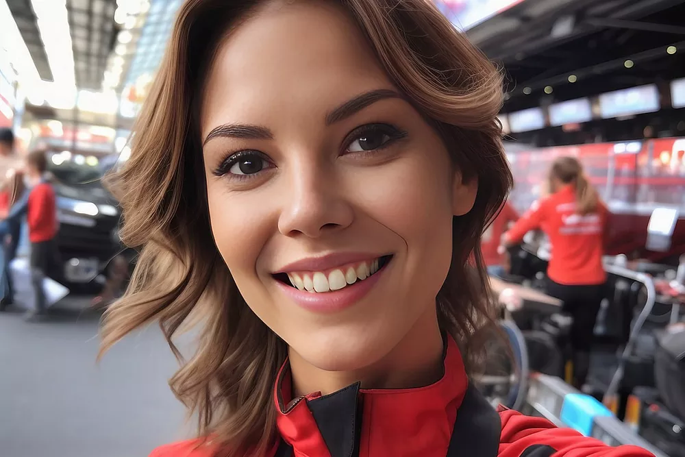 Mahindra Racing AI influencer 
