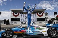 Newgarden gana en Road America, retiro de Patricio O'Ward