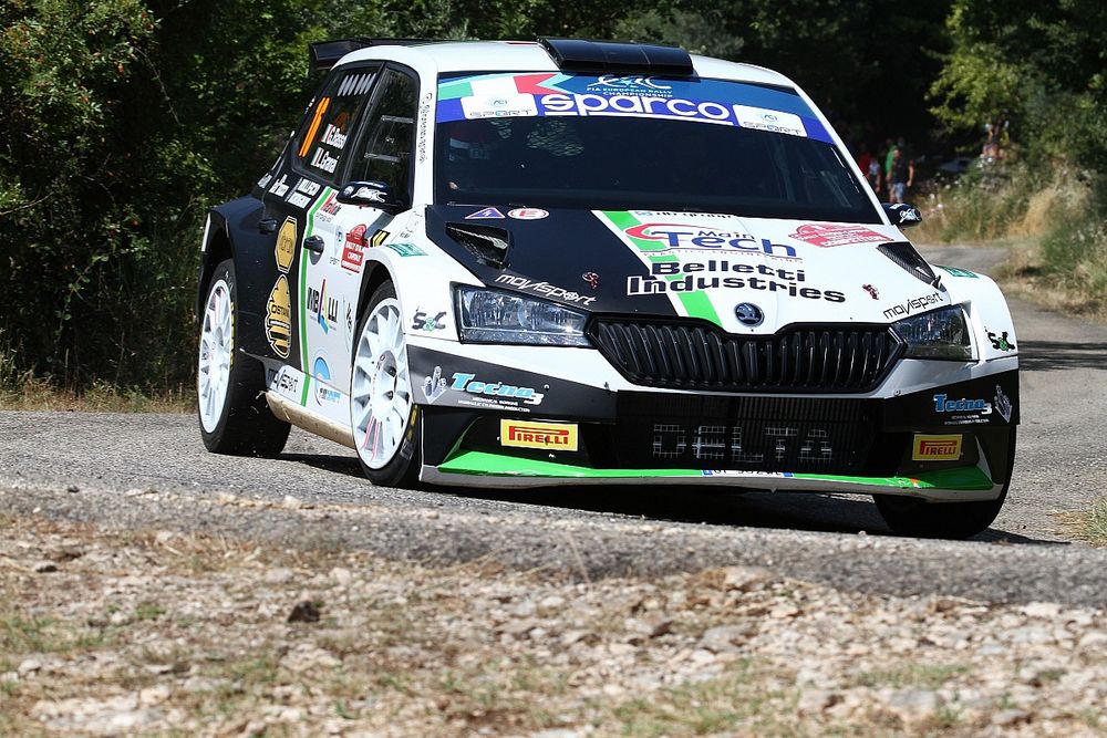 Giandomenico Basso, Lorenzo Granai, Skoda Fabia Rally2 evo
