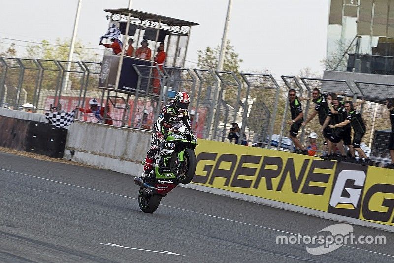 Ganador de la carrera Jonathan Rea, Kawasaki Racing